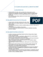 Fundamentos de La EIB - Bases Legales