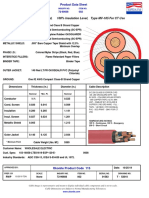 100% Insulation Level, 28kV Rated, 3/C: Type MV-105