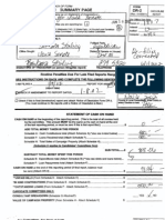 Disclosur Summary Page Be Same As On Statement of Organization) JUN 1 0 $ OQ Repor?