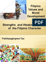 Filipino Values and Moral Development Strengths and Weaknesses of The Filipino Character