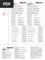 COMPAREX Cheat Sheet Windows 10