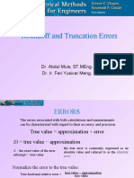 Roundoff and Truncation Errors: Dr. Abdul Muis, ST - Meng. Dr. Ir. Feri Yusivar Meng