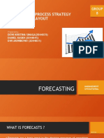 KELOMPOK 8 Forecasting, Process Strategy and Facility Layout R.1