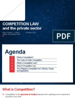 ACIEL Slides - Competition Law and Private Sector