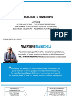 Advertising - PPT 2 & 3