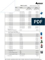 Price List-I