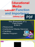 The Media Center Functions and Importance