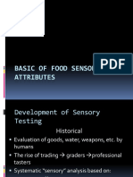 Basic Sensory Attributes