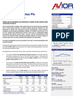 Zambian Breweries Research Report - Avior Capital Markets