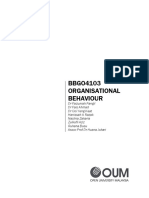 Organisational Behaviour OUM