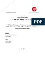 Tesis de Grado Licenciatura en Psicología