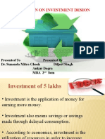 Investment of Rs 500000