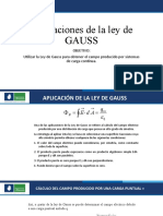 Aplicaciones de La Ley de Gauss Fa