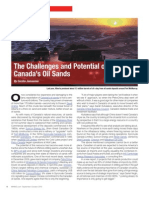 The Challenges and Potential of Canada's Oil Sands