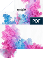 Plantilla Tinta Colores Abstracta en PowerPoint