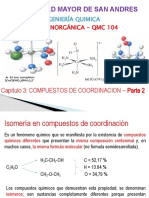 3 COMPUESTOS DE COORDINACION. Parte 2