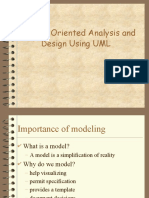 Object Oriented Analysis and Design Using UML