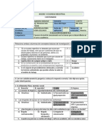 CUESTIONARIO DE DIAGNOSTICO Higiene y Seg. Ind