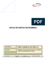 Hoja de Datos de Bomba