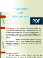 Planning (Organization and Management)