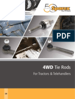 4WD Tie Rods: For Tractors & Telehandlers