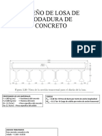 Diseño de Losa de Rodadura de Concreto