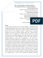 Pedagogia Hospitalar A Atuacao Pedagogica em Ambie