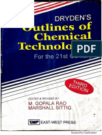 Outlines of Chemical Technology by Dryden1