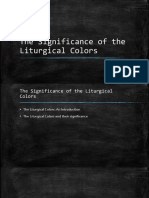 The Significance of The Liturgical Colors