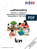 Mathematics: Quarter 2 - Module 2 Illustrating and Graphing Linear Inequalities in Two Variables