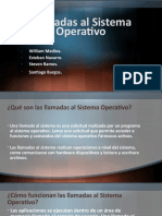 Llamadas Al Sistema Operativo