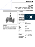 Flanged Linear Valve Pn16 DN50 DN80: Features