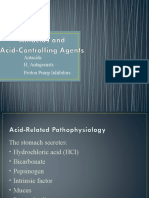 Antacids H Antagonists Proton Pump Inhibitors