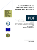 Plan de Manejo Integral de La Cuenca Baja Del Rio Choluteca