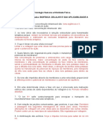 Estudo Dirigido de Fisiologia Humana e Atividade Física. 2021