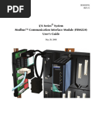 I/A Series System Modbus™ Communication Interface Module (FBM224) User's Guide