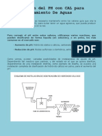 Corrección Del PH Con CAL para Tratamiento de Aguas