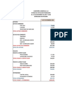 Ejercicio Del Estado de Flujo de Efectivo - Método Indirecto