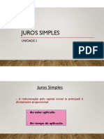 Aula 2 Juros Simples e Descontos 2021