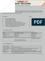 Faceprep Readyreckoner Accenture