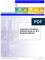 Laboratory Oxidation Stability Study On B10 Biodiesel Blends