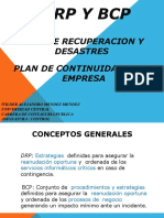 Diapositivas DRP y BCP - Control