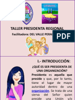 Taller Presidenta Regional Delvalle 2021 Power Point