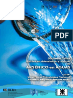 Distribucion, Determinacion y Remocion de Arsenico en Agua