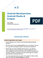 Lesson 2: Android Workbenches: Android Studio & Eclipse