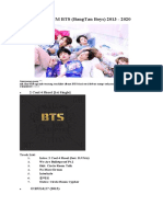 Daftar Album BTS