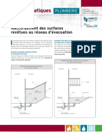 Raccordement Surfaces Revetues Reseau Evacuation