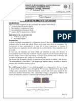 VI Characteristics of Diode