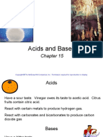 Chapter 15 Acids and Bases