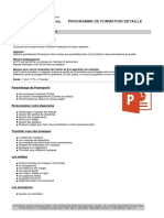 Programme Formation Powerpoint Perfectionnement